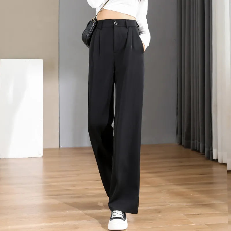 Vintage Wide Leg Pants | Office wear