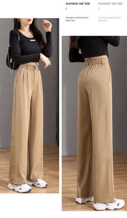 Vintage Wide Leg Pants | Office wear