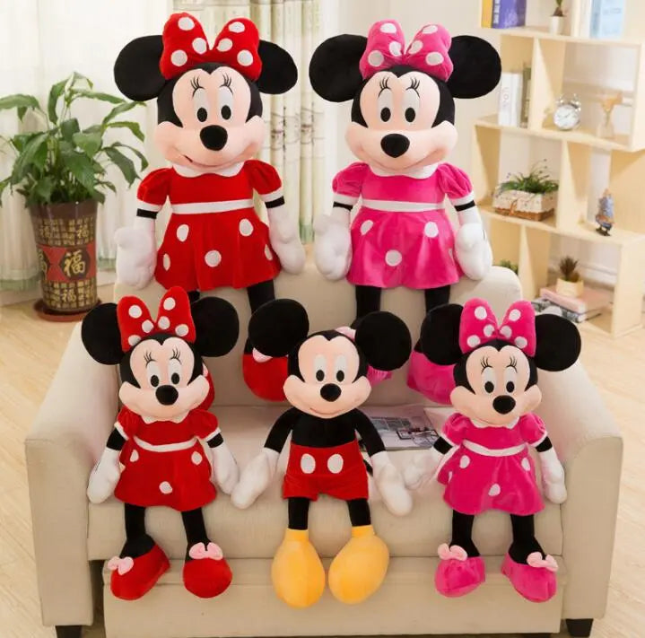 Mickey & Minnie plush toys