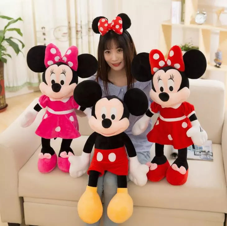 Mickey & Minnie plush toys