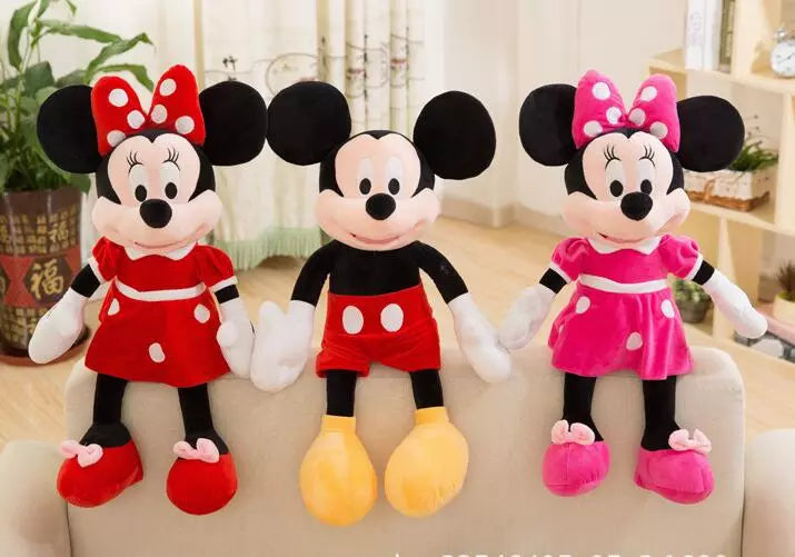 Mickey & Minnie plush toys