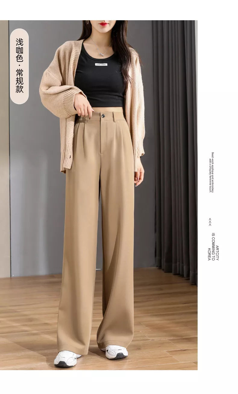 Vintage Wide Leg Pants | Office wear