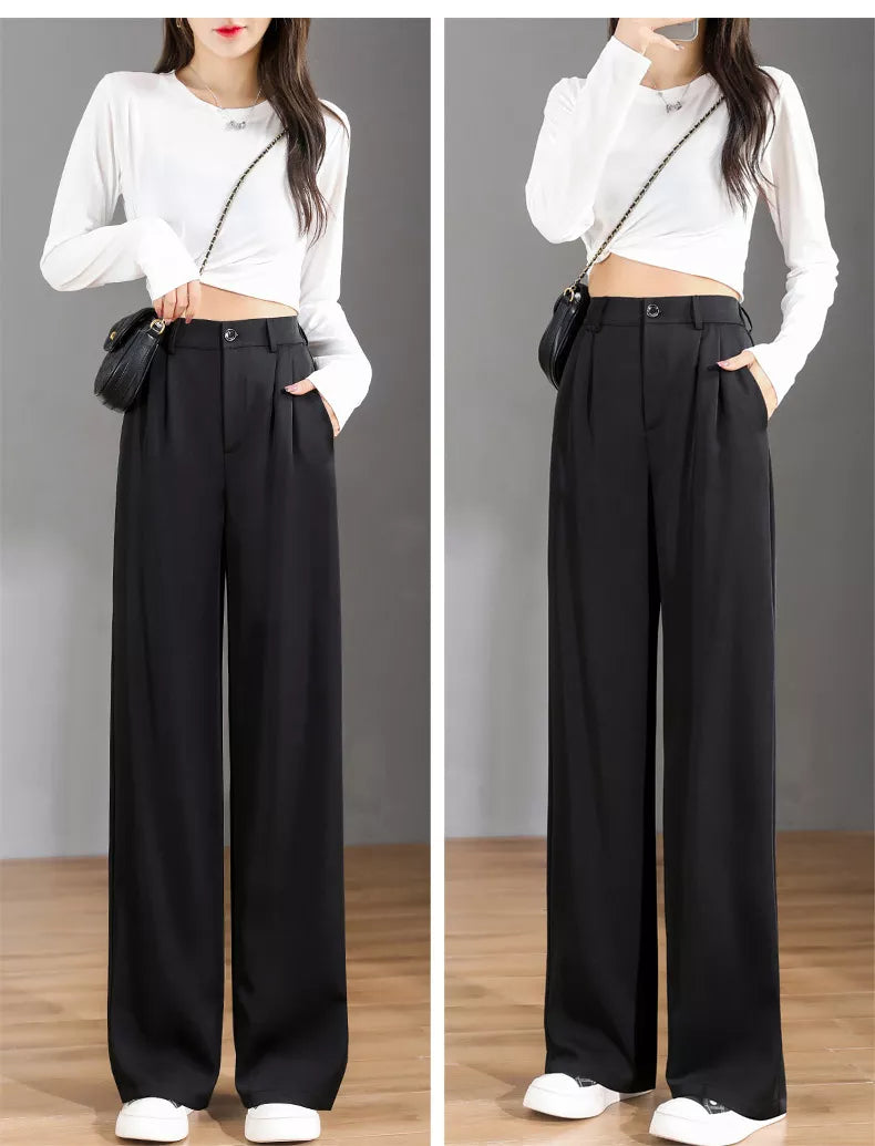 Vintage Wide Leg Pants | Office wear