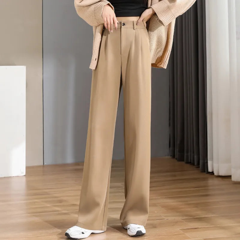 Vintage Wide Leg Pants | Office wear