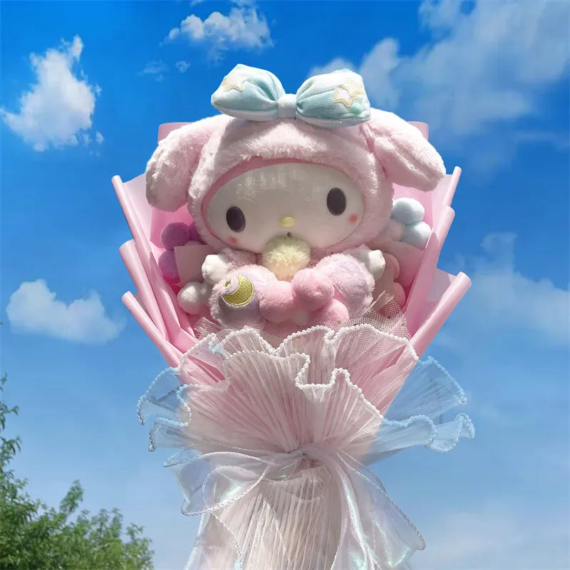 Sanrio Cartoon Plush Cute Bouquet