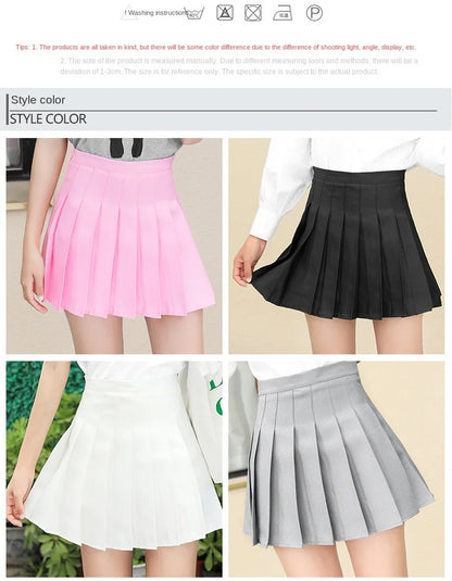 Mini skirt high waisted korean style