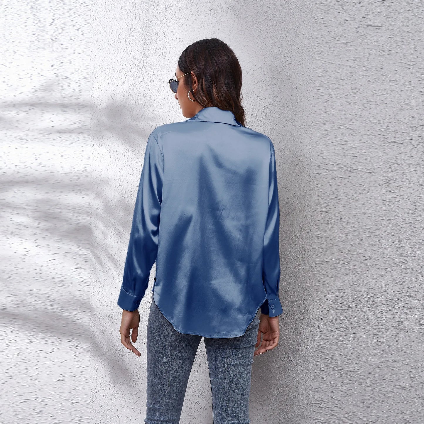 Blusa suelta femenina | sociales y vintage 