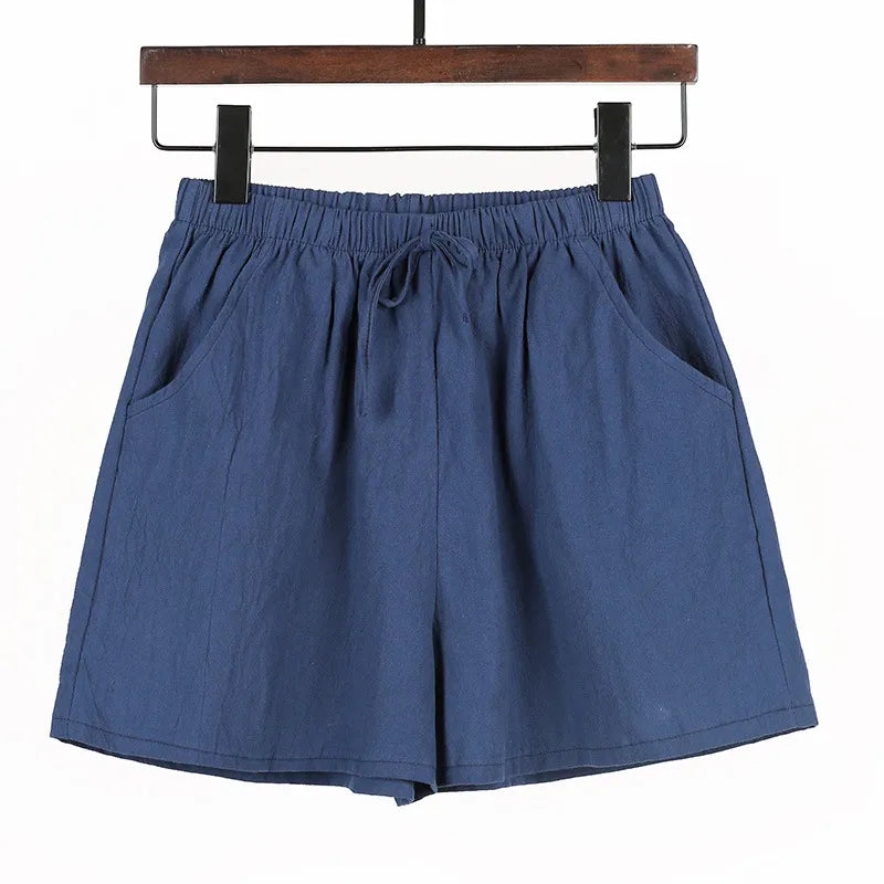 Cotton Loose Wide Leg Shorts | Spring/Summer Wear