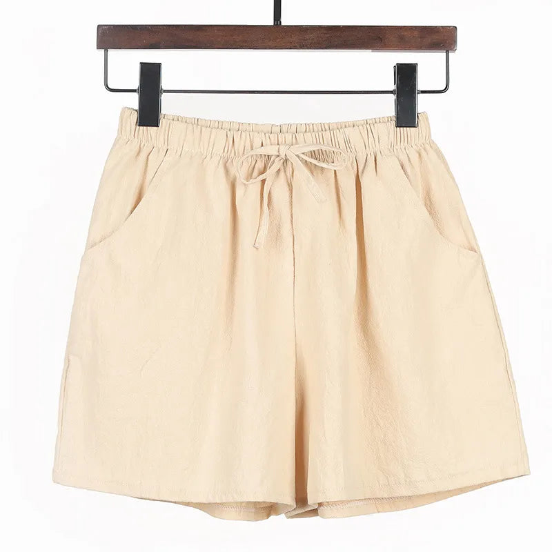 Cotton Loose Wide Leg Shorts | Spring/Summer Wear