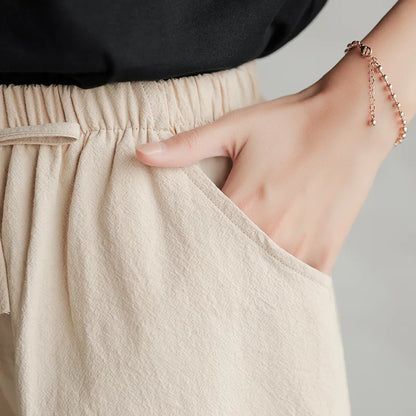 Cotton Loose Wide Leg Shorts | Spring/Summer Wear