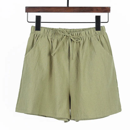 Cotton Loose Wide Leg Shorts | Spring/Summer Wear