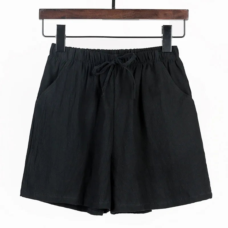 Cotton Loose Wide Leg Shorts | Spring/Summer Wear