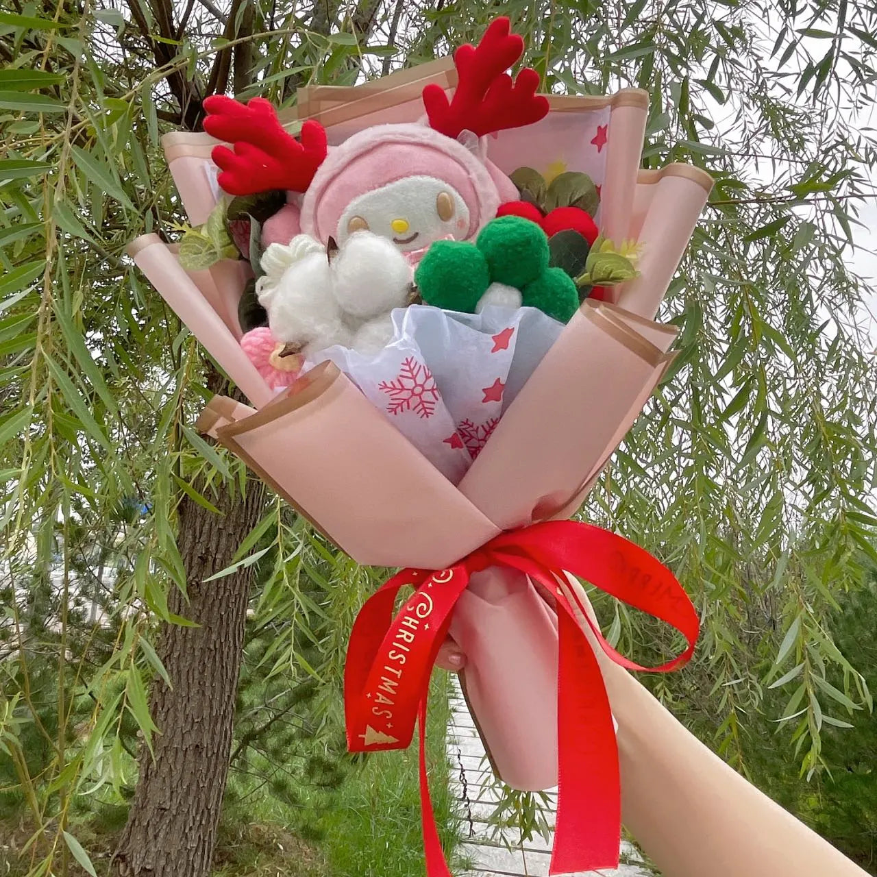 Sanrio Cartoon Plush Cute Bouquet