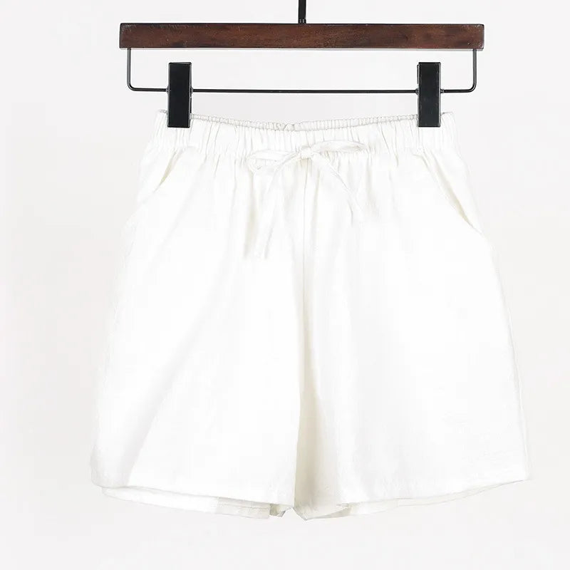 Cotton Loose Wide Leg Shorts | Spring/Summer Wear