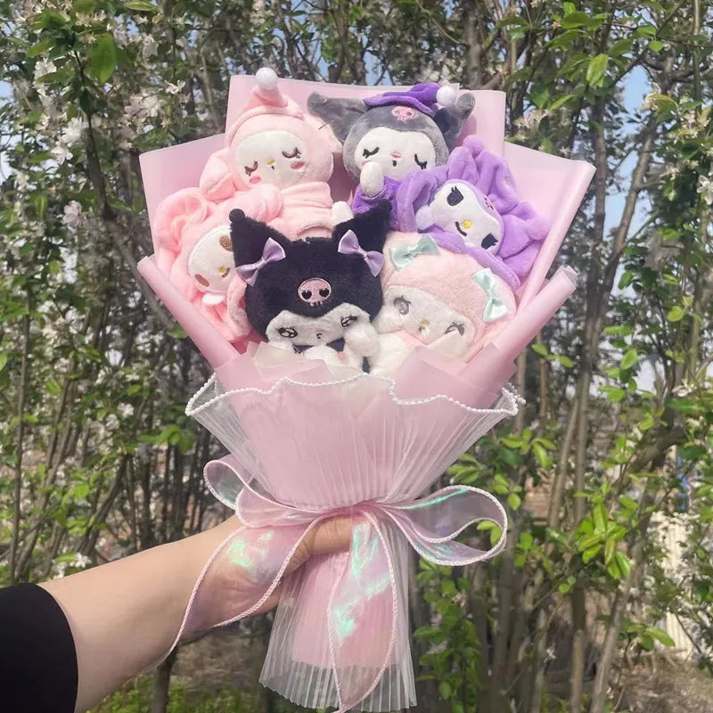 Sanrio Cartoon Plush Cute Bouquet