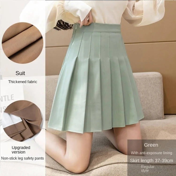 Mini skirt high waisted korean style