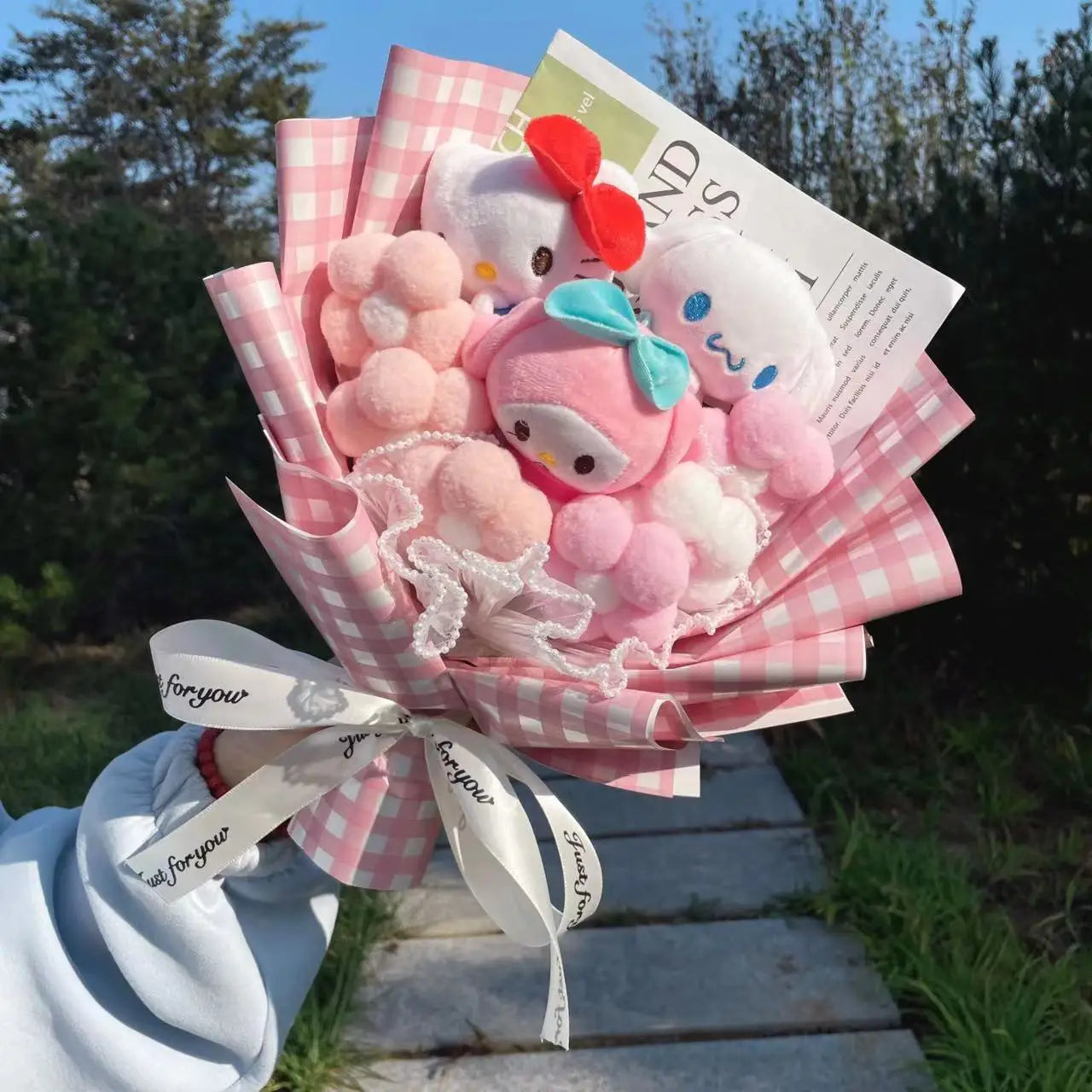 Sanrio Cartoon Plush Cute Bouquet