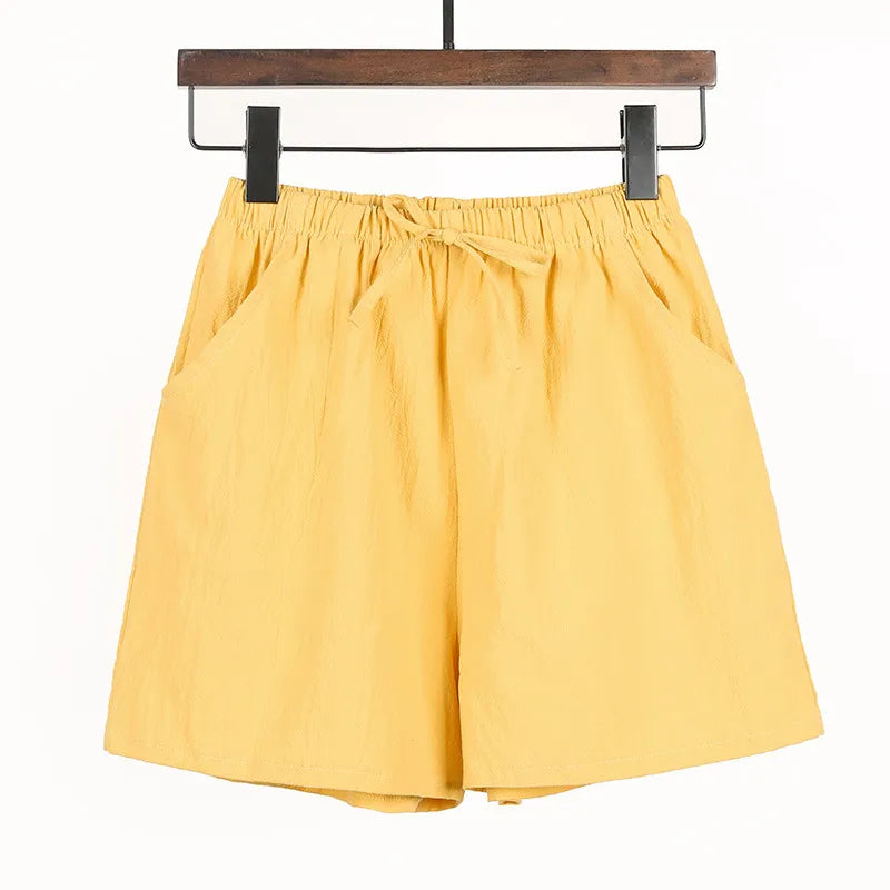 Cotton Loose Wide Leg Shorts | Spring/Summer Wear