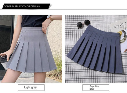 Mini skirt high waisted korean style