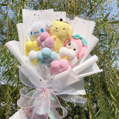 Sanrio Cartoon Plush Cute Bouquet