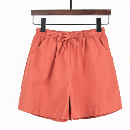 Cotton Loose Wide Leg Shorts | Spring/Summer Wear