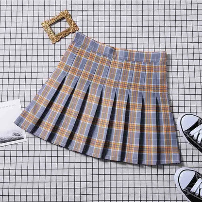 Mini skirt high waisted korean style