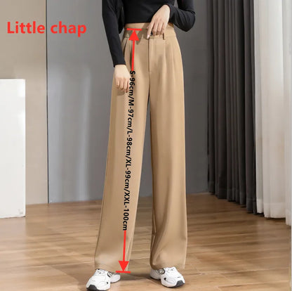 Vintage Wide Leg Pants | Office wear