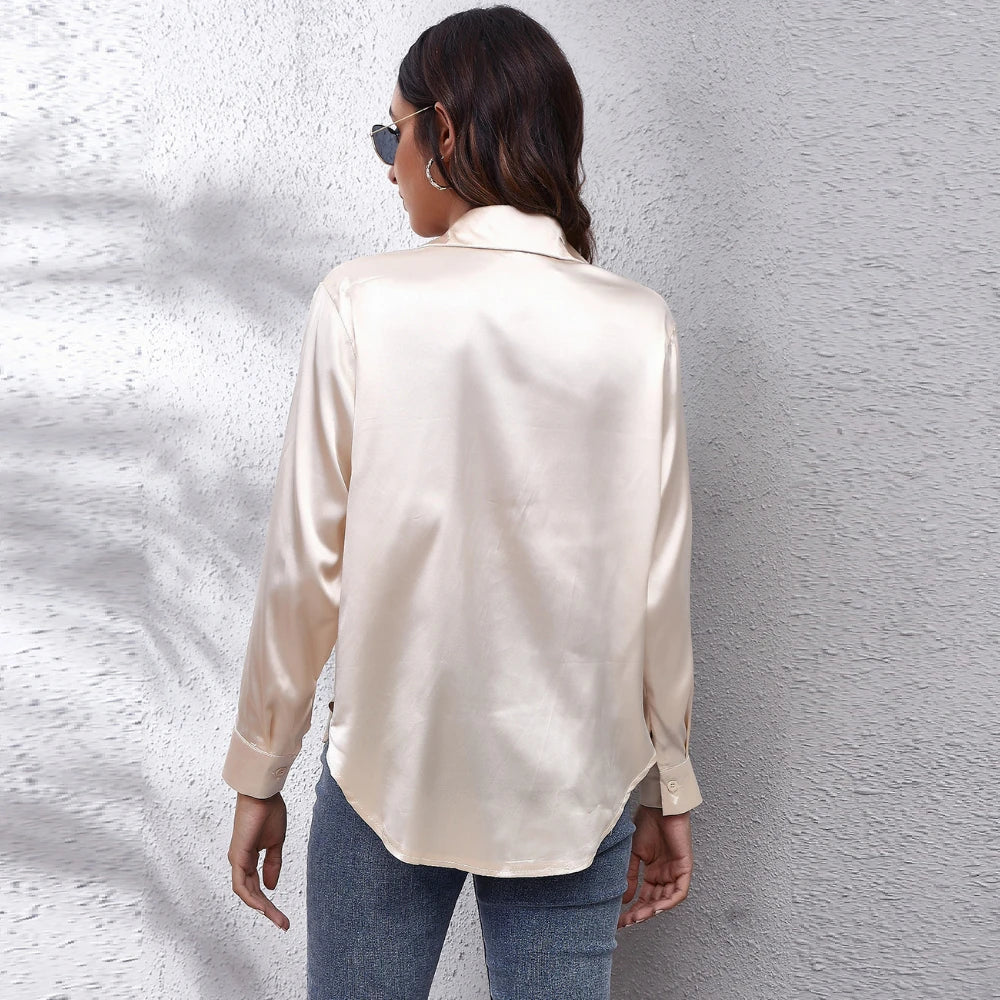 Blusa suelta femenina | sociales y vintage 