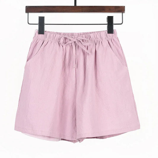 Cotton Loose Wide Leg Shorts | Spring/Summer Wear