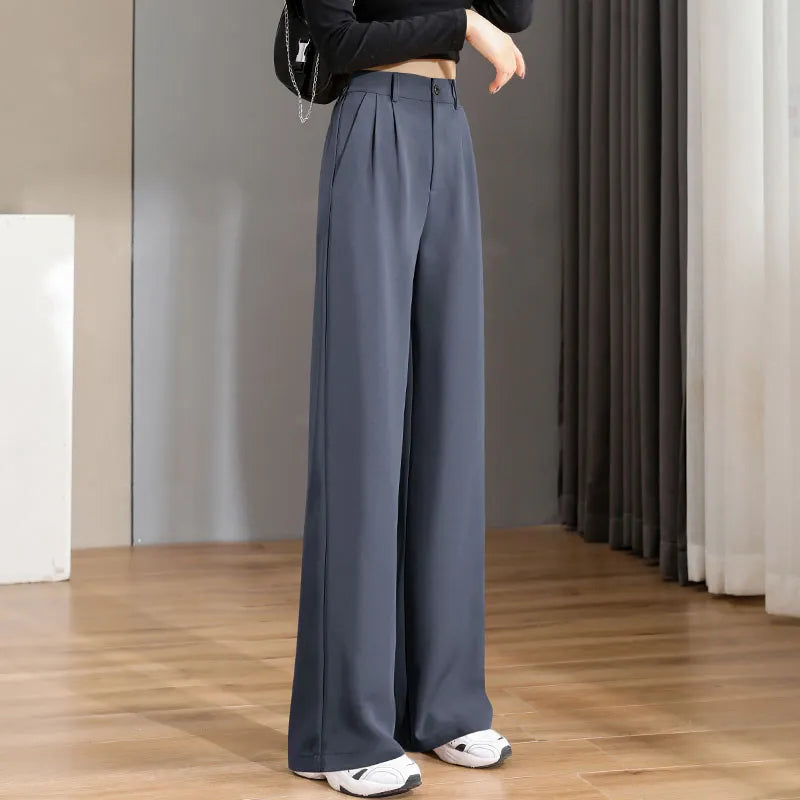 Vintage Wide Leg Pants | Office wear