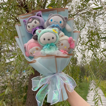 Sanrio Cartoon Plush Cute Bouquet