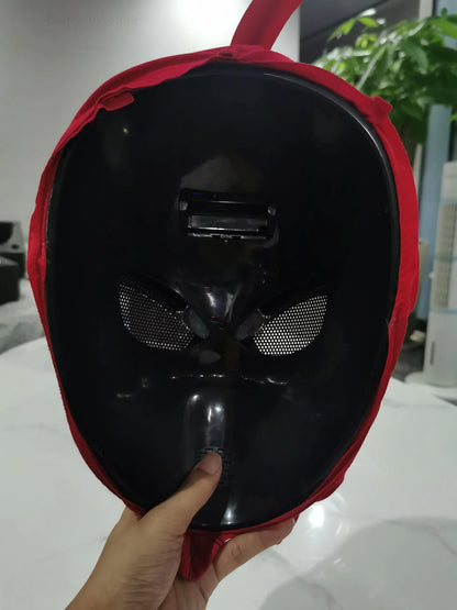 Spider Man Mask for Cosplay | Electronic mask with lights | Remote control