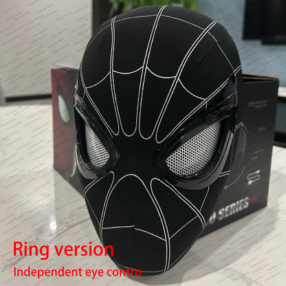 Máscara de Hombre Araña para Cosplay | Máscara electrónica con luces | Control remoto 