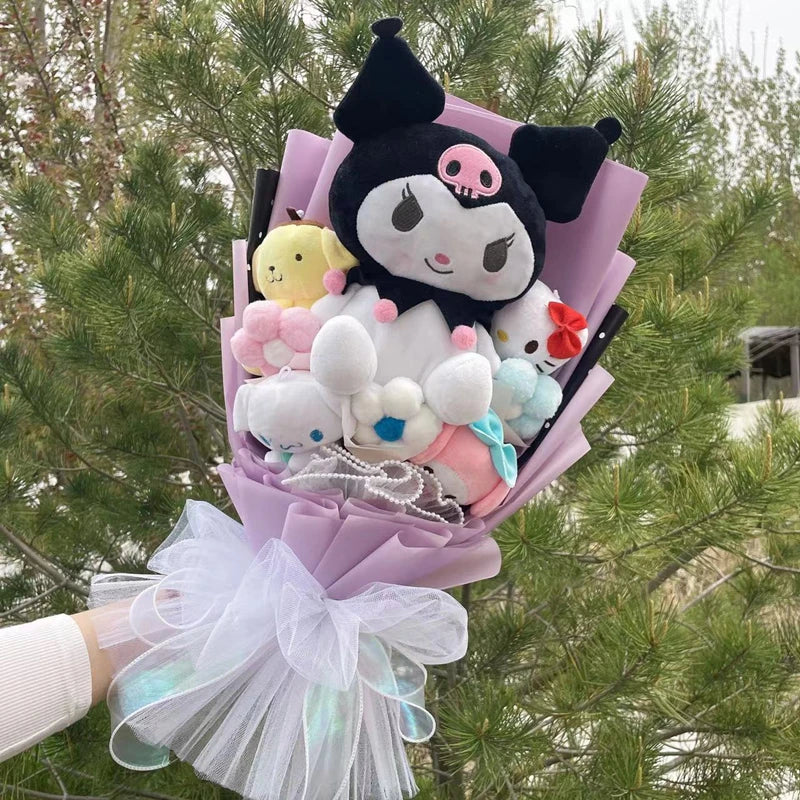 Sanrio Cartoon Plush Cute Bouquet