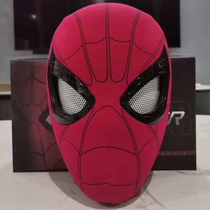 Spider Man Mask for Cosplay | Electronic mask with lights | Remote control